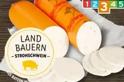 REWE Center Metzgerei Landbauern Schiller Strohschwein Gelbwurst Angebot