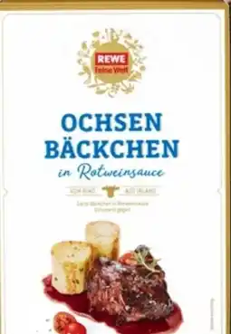 REWE Center Rewe Feine Welt Ochsen-Bäckchen in Rotweinsauce Angebot