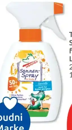 Budni Tabaluga Kids Sonnenspray LSF 50+ Angebot