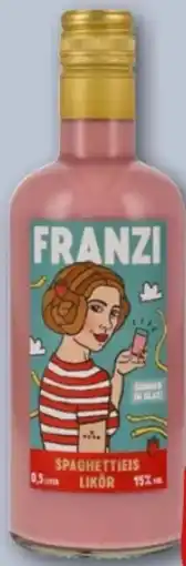 REWE Center Franzi Likör Spaghetti Eis-Likör Angebot