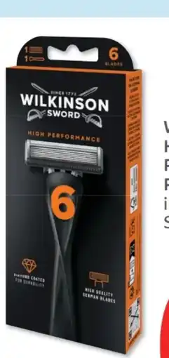 Budni Wilkinson Sword High Performance 6 Rasierer Angebot
