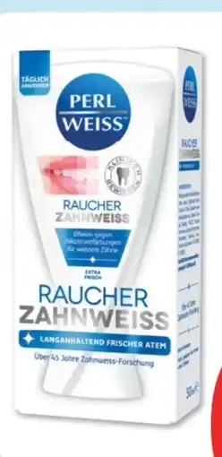 Budni Perlweiss Zahncreme Raucher Zahnweiß Angebot