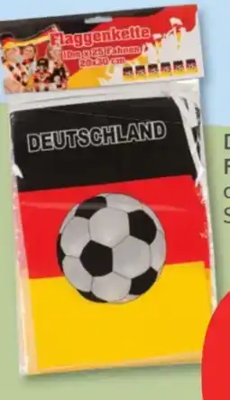 Budni Flaggenkette Deutschland Angebot