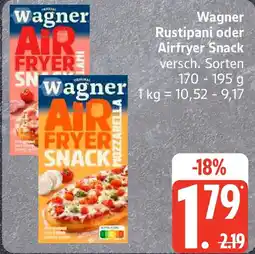 Edeka Wagner Rustipani oder Airfryer Snack Angebot