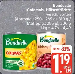 Edeka Bonduelle Goldmais, Hülsenfrüchte Angebot