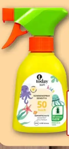 nahkauf Today Sun Kids Sonnenspray Sensitiv LSF 50 Angebot