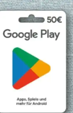 nahkauf Google Play Geschenkkarte Angebot