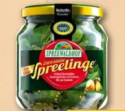 nahkauf Spreewaldhof Spreelinge Gewürzgurken Angebot