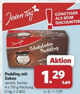 Combi Jeden tag pudding mit sahne Angebot