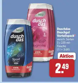 Combi Duschdas sport duschgel vorteilspack Angebot