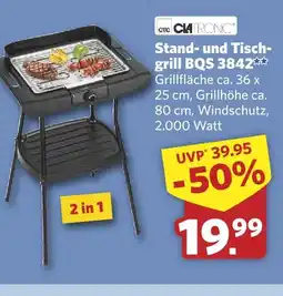 Combi Clatronic stand- und tischgrill bqs 3842 Angebot
