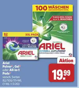 Combi Ariel pulver Angebot