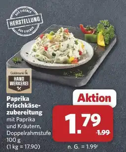 Combi Goldmarie paprika frischkäsezubereitung Angebot