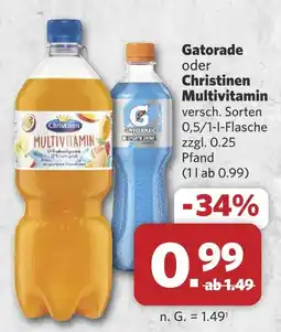 Combi Gatorade sports drink Angebot