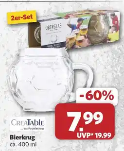 Combi Createtable bierkrug Angebot