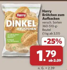 Combi Harry brötchen zum aufbacken Angebot