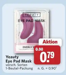 Combi Yeauty eye pad mask Angebot