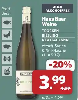 Combi Hans baer riesling Angebot