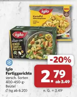 Combi Iglo veggie love gemüse curry mit kokos-sauce Angebot