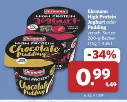 Combi Ehrmann high protein joghurt Angebot