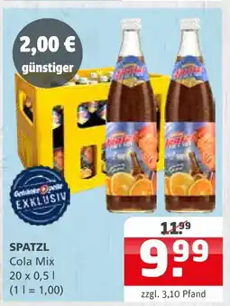 Getränke Quelle Spatzl cola mix Angebot
