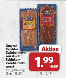 Combi Gmyrek tex-mex zwiebelmettwurst Angebot