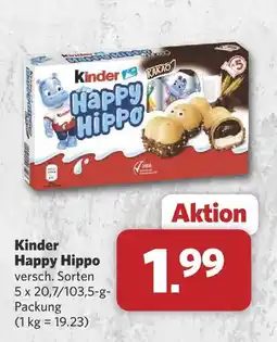 Combi Kinder happy hippo Angebot