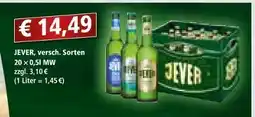 Getränke Quelle Jever jever, versch. sorten Angebot