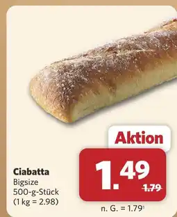Combi Ciabatta bigsize Angebot