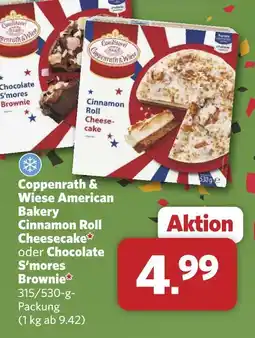 Combi Coppenrath & wiese american bakery cinnamon roll cheesecake Angebot