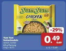 Combi Yum yum instantnudeln Angebot