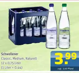 Getränke Arena Schwollener classic Angebot