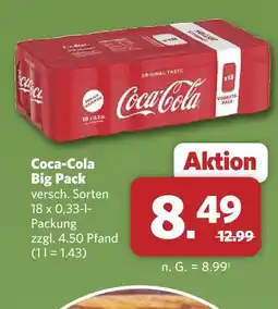 Combi Coca-cola big pack Angebot