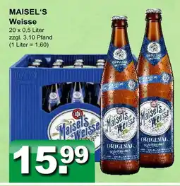 Getränkeparadies Gefromm Maisel's weisse original Angebot