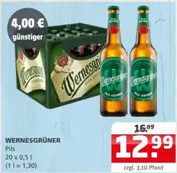 Getränke Quelle Wernesgrüner pils Angebot