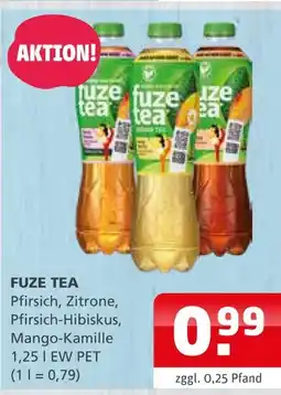 Getränke Quelle Fuze tea pfirsich Angebot