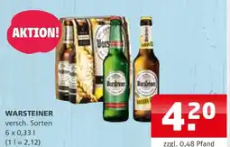 Getränke Quelle Warsteiner Angebot