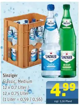 Getränke Arena Sinziger classic Angebot