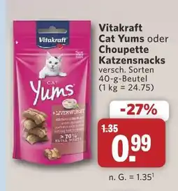 Combi Vitakraft cat yums Angebot