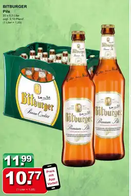 Getränkeparadies Gefromm Bitburger pils Angebot
