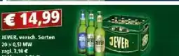 Getränke Arena Jever verschiedene sorten Angebot