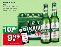 Getränkeparadies Gefromm Brinkhoff's pils Angebot