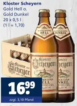 Getränkewelt Kloster scheyern gold hell Angebot