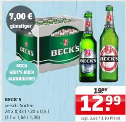 Getränke Quelle Beck's beck's Angebot
