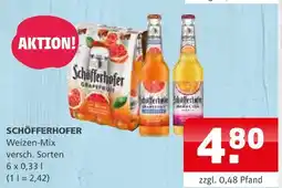 Getränke Quelle Schöfferhofer weizen-mix Angebot