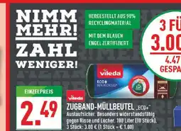 Marktkauf Vileda zugband-müllbeutel eco+ Angebot
