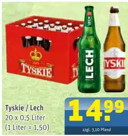 Getränke Arena Tyskie bier Angebot