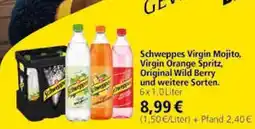 Getränke Arena Schweppes virgin mojito Angebot