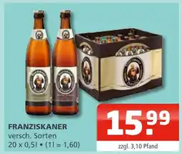 Getränke Oase Franziskaner franziskaner Angebot