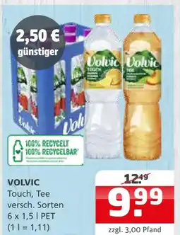 Getränke Quelle Volvic touch tee Angebot